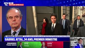 Frédéric Mitterrand, ancien ministre de la Culture : "Gabriel Attal est un crack" 