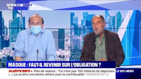 Port du masque en plateau: le vif échange entre un infectiologue et l'avocat du collectif "Victimes Coronavirus France"
