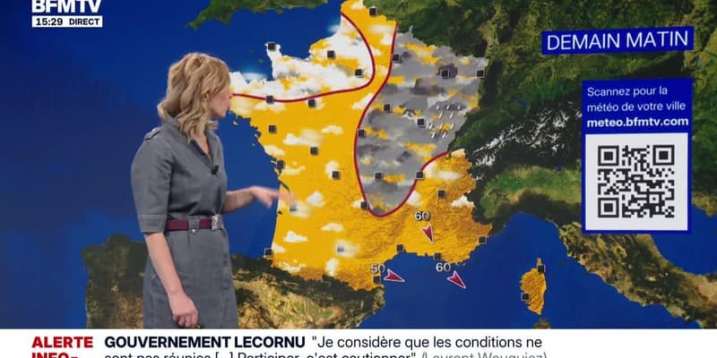 La météo pour ce lundi 6 octobre 2025