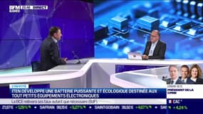 Fabien Gaben (Iten) : Iten développe une batterie puissante écologique destinée aux tout petits equipements électroniques - 04/10