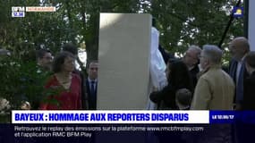 Bayeux: une cérémonie en hommage aux reporters disparus