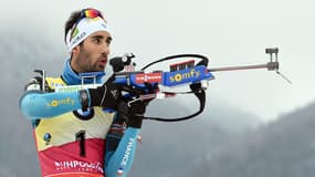 Martin Fourcade à Antholz-Anterselva