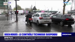 Deux roues: le contrôle technique suspendu par Emmanuel Macron