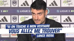 Football : "Si on touche à mon vestiaire, vous allez me trouver", lance Riera