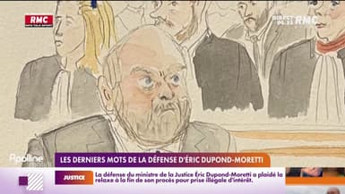 Les derniers mots d'Éric Dupond-Moretti