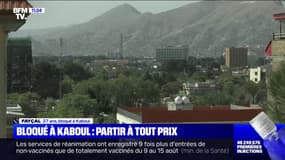 Détenteur d'un titre de séjour en France, Fayçal, toujours bloqué à Kaboul, témoigne sur BFMTV