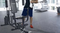 Salle de musculation (illustration).