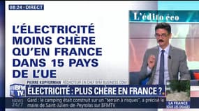 L'électricité moins chère qu'en France dans 15 pays de l'UE