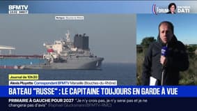 Pétrolier "russe": le capitaine du bateau toujours en garde à vue 