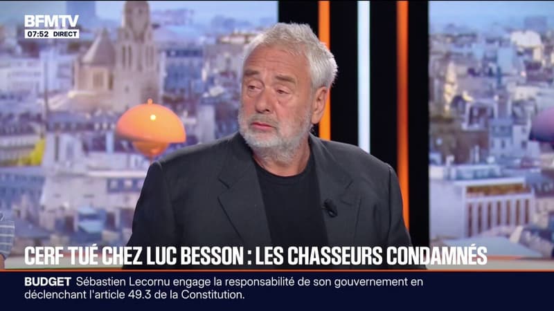 Cerf tué chez Luc Besson: "Je suis très content qu'ils aient été condamnés", réagit le réalisateur