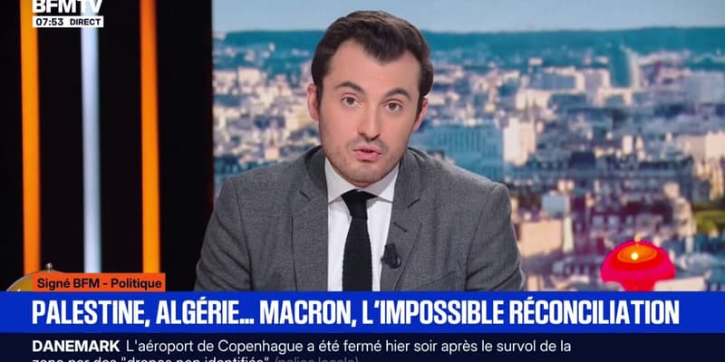 SIGNÉ BFM - Palestine, Algérie...Emmanuel Macron échoue-t-il à réconcilier les Français?