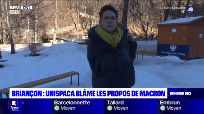 Briançon: l'association UnisPaca blâme les propos d'Emmanuel Macron et demande des excuses