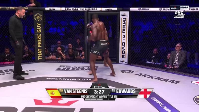 PFL MADRID : Le champion Van Steenis va-t-il conserver sa ceinture face à "The Assassin" Edwards ?