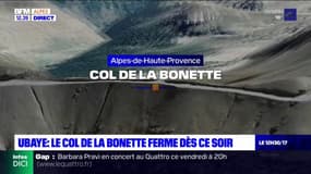 Ubaye: le col de la Bonnette ferme dès ce vendredi soir