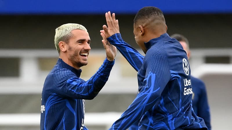 Danemark-France: Griezmann capitaine pour la première fois avec les Bleus