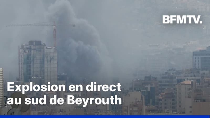 Guerre au Moyen-Orient: des explosions secouent à nouveau la banlieue sud de Beyrouth