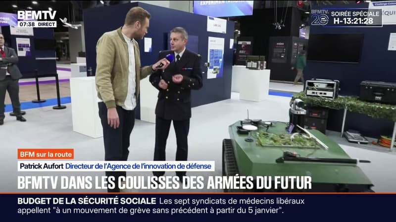 Drones, robots, chars... Dans les coulisses des armées du futur