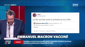 #Magnien, la chronique des réseaux sociaux : Emmanuel Macron vacciné - 01/06