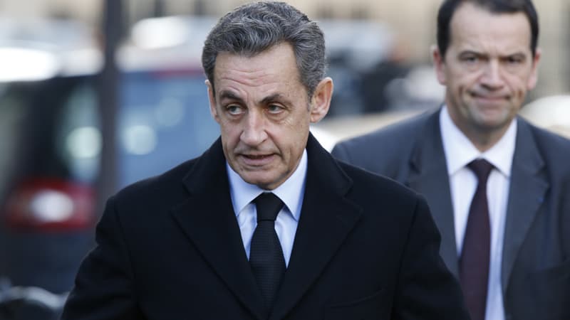 Nicolas Sarkozy à Paris le 29 novembre 2014.