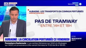 Aubagne: la circulation perturbée ce vendredi