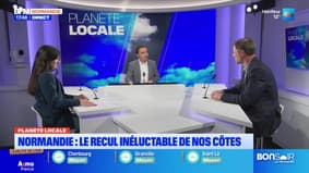 Planète locale du mercredi 23 avril - Normandie : le recul inéluctable de nos côtes