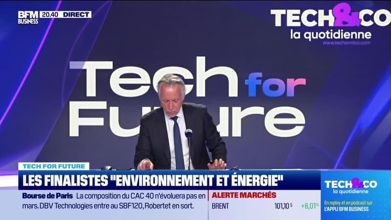 Tech For Future : les finalistes de la catégorie "Environnement et Énergie"- 12/03