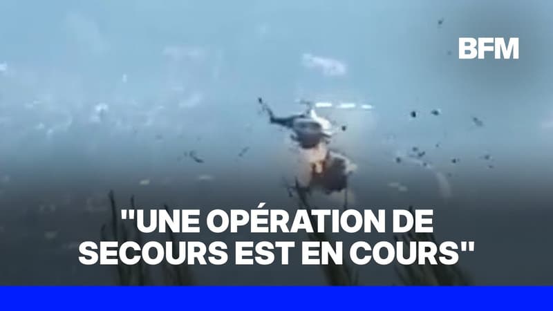 Une collision entre deux hélicoptères qui luttaient contre les incendies en Grèce