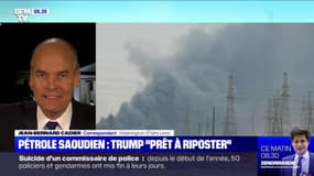 Donald Trump se dit "prêt à riposter" aux attaques de drones contre le pétrole saoudien