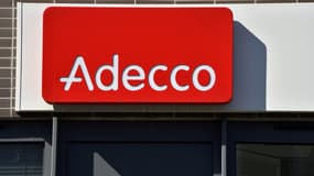 Une agence Adecco, à Nantes, en 2017