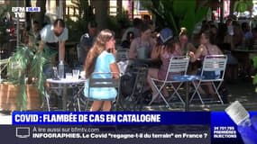 Covid-19: flambée des cas en Catalogne, notamment chez les jeunes