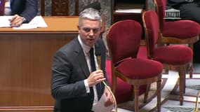 Jean-Christophe Combe le 28 octobre 2022 à l'Assemblée nationale 