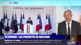 Les priorités de Macron dans le domaine de l'économie - 14/07
