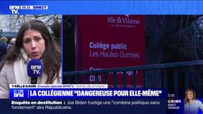 Rennes: la collégienne qui a brandi un couteau jugée "dangereuse pour elle-même" et hospitalisée