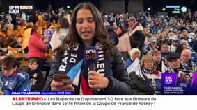 "Un match qui va être compliqué": les supporters des Rapaces de Gap sont à Paris pour la finale de la Coupe de France de hockey