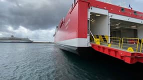 Le bateau effectuera les liaisons entre Marseille et les ports de Bastia et Ajaccio.