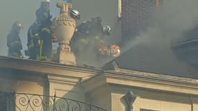 L'Hôtel Saint-Lambert; touché par un incendie, a subi de graves dommages dans la nuit de mardi à mercredi.