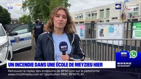 Meyzieu: un incendie, suspecté d'être d'origine criminelle, s'est déclaré dans l'école Marcel Pagnol mercredi
