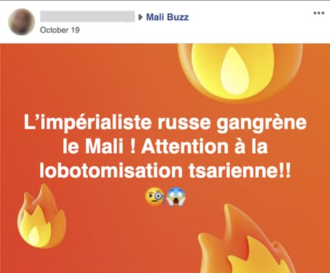 Capture d'écran partagée par Facebook Capture d'écran partagée par Facebook