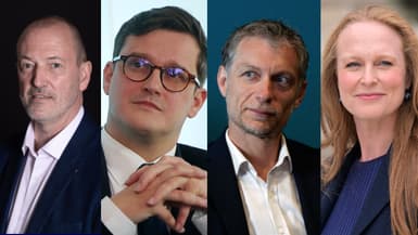 Roger Vicot, Arnaud Deslande (PS), Stéphane Baly (Les Écologistes) et Violette Spillebout (Renaissance) sont candidats à la mairie de Lille 