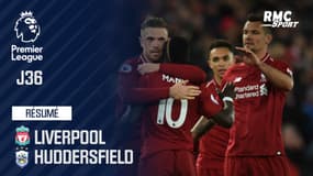 Résumé – Liverpool-Huddersfield (5-0) – Premier League (J36)