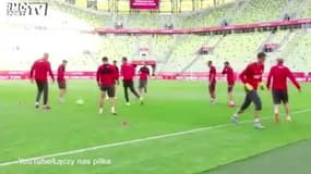 Szczesny prend deux petits ponts lors d’un toro !