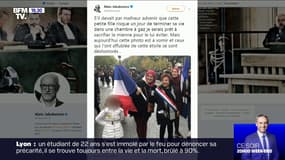 Marche contre l'islamophobie: la photo d'une petite fille portant une étoile jaune crée la polémique