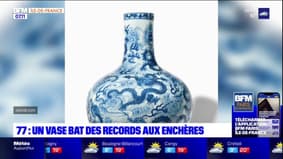 Seine-et-Marne: estimé à 2000 euros par des experts, un vase a été vendu 9 millions d'euros aux enchères
