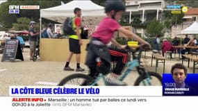 Marseille: la Côte bleue célèbre le vélo