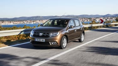 La Dacia Sandero arrive en tête des ventes aux particuliers dans une majorité de départements depuis le début de l'année.