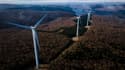 Des éoliennes à Cuxac Cabardes (Aude) - (illustration)
