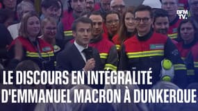 Le discours en intégralité d'Emmanuel Macron à Dunkerque sur la réindustrialisation de la France