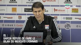 OL : Garcia refuse de faire le bilan du mercato lyonnais