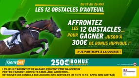 Grand Steeple-Chase de Paris : affrontez les 12 obstacles d'Auteuil pour remporter des bonus hippiques