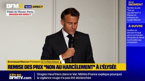 Emmanuel Macron: "On continuera à écarter des établissements les enfants qui harcèlent"